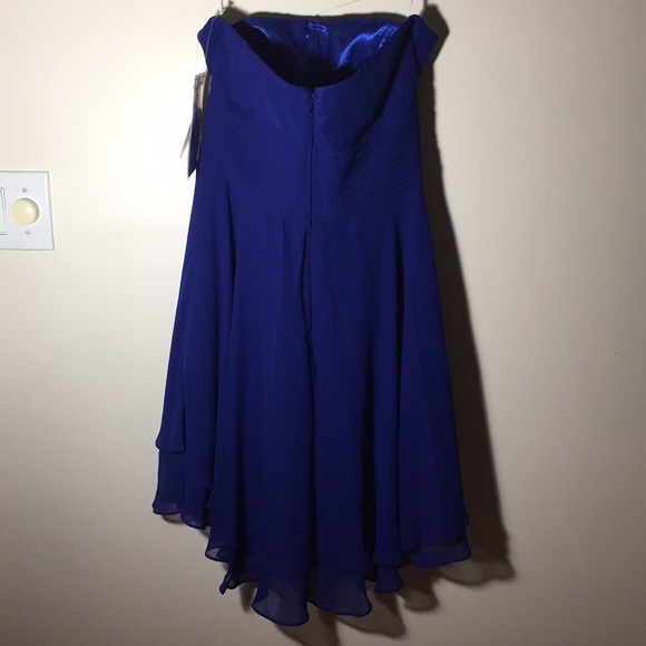 NWT Cindy Collection Royal Blue Dress M - Picture 6 of 8